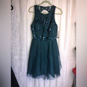 Dear Moon Deep Teal Dress